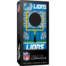 Detroit Lions- NFL Tabletop Cornhole