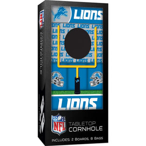 Detroit Lions- NFL Tabletop Cornhole