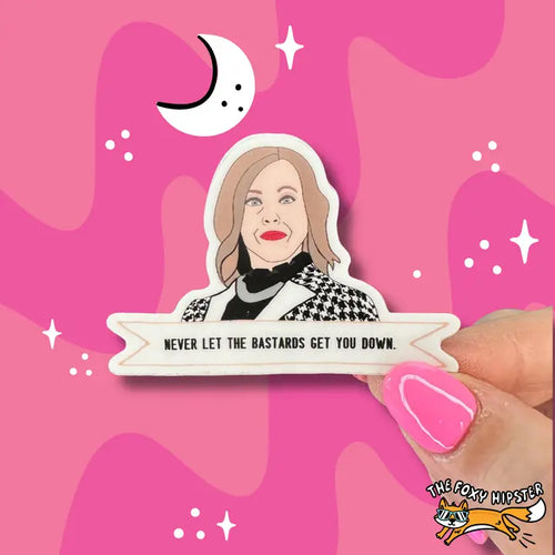 Schitt's Creek Moira Rose Vinyl Sticker