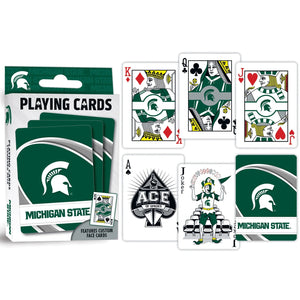 Michigan State Spartans Playing Cards