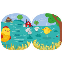 Squish and Snugg Noisy Chick Plush Covered Board Book