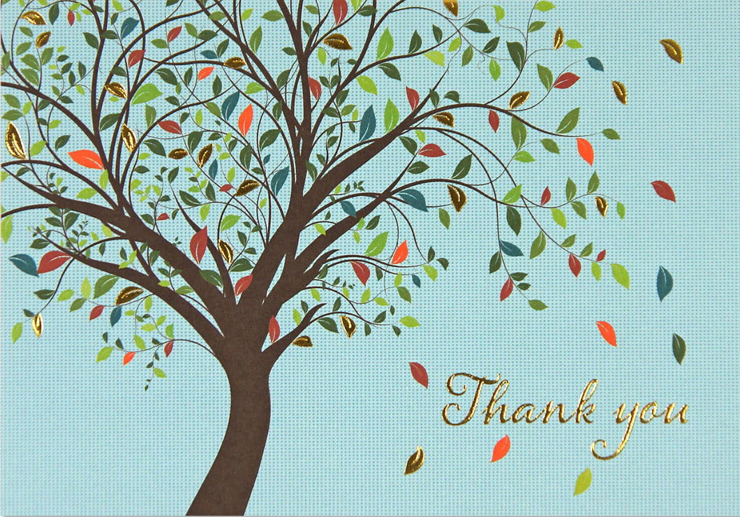 Tree Of Life Thank You Note Cards