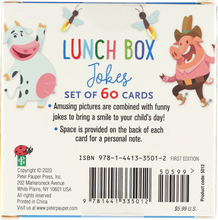 Lunch Box Jokes for Kids (Set of 60 Cards)