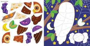 My First Color-By-Sticker Book -- Halloween