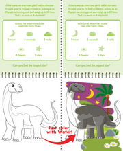 Color With Water - Dinosaurs