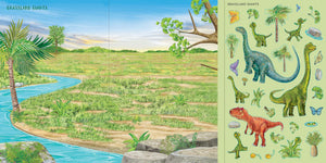 Sticker Scenes Dinosaurs