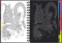Extreme! Dragons Scratch and Sketch
