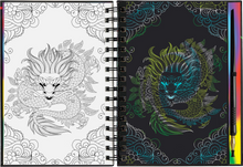 Extreme! Dragons Scratch and Sketch
