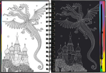 Extreme! Dragons Scratch and Sketch