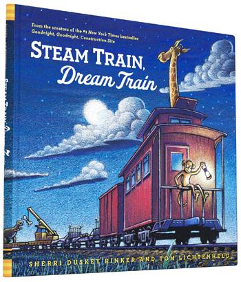 Steam Train, Dream Train Hardcover Book