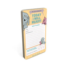 Today I Will Read!!! Bookmarks (Elephant & Piggie)
