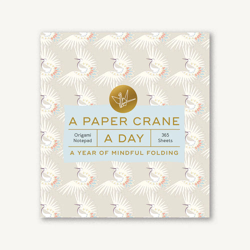 Paper Crane a Day A Year of Mindful Folding—Origami Notepad 365 Sheets
