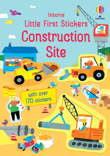 Little First Sticker Book Construction Site