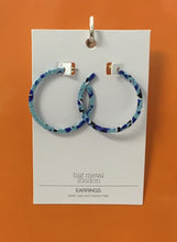 Emma Resin Statement Hoop Earrings