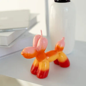 Sunset Balloon Animal Candle