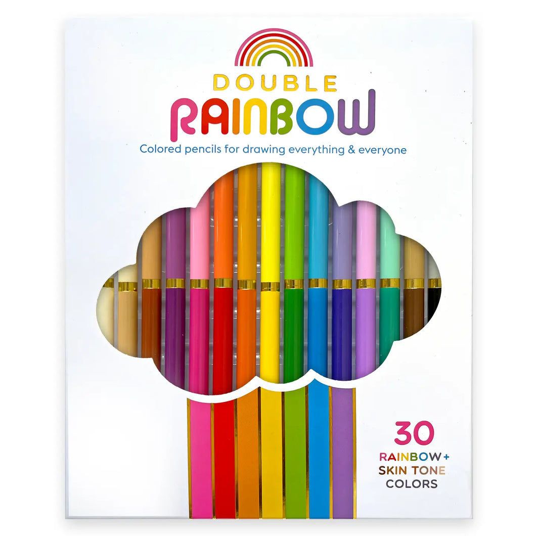 Double Rainbow Dual Ended Colored Pencils