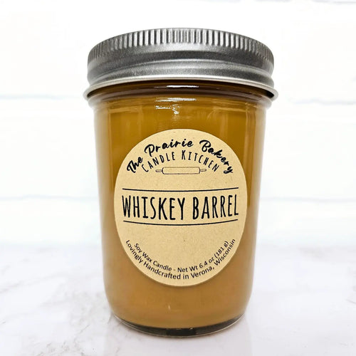 Whiskey Barrel | Rustic Bourbon Ash Scented Soy Wax Candle