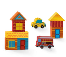 Build & Play Mini Wood Block Playsets