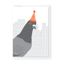 Pigeon Party Hat Folded Enclosure