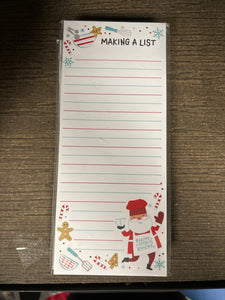 Christmas Cookies Holiday List Pad