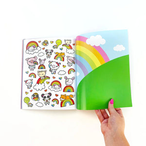 Draw-Along Rainbow Stickers