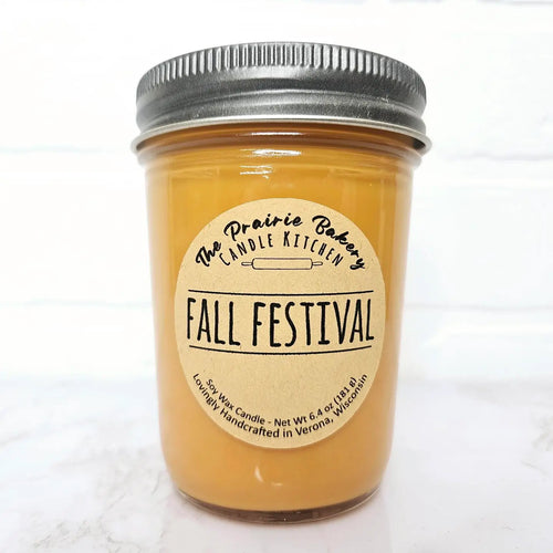 Fall Festival | Harvest Spice Pumpkin Scented Soy Wax Candle