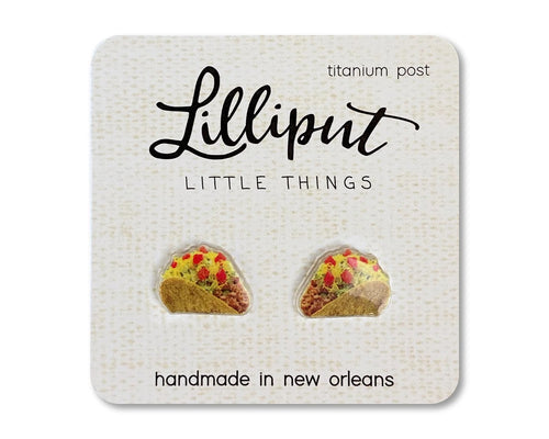 Lilliput Taco Earrings