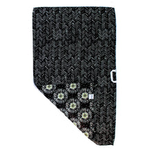 Black and White Allium | Double Sided Waffle Kitchen Towel