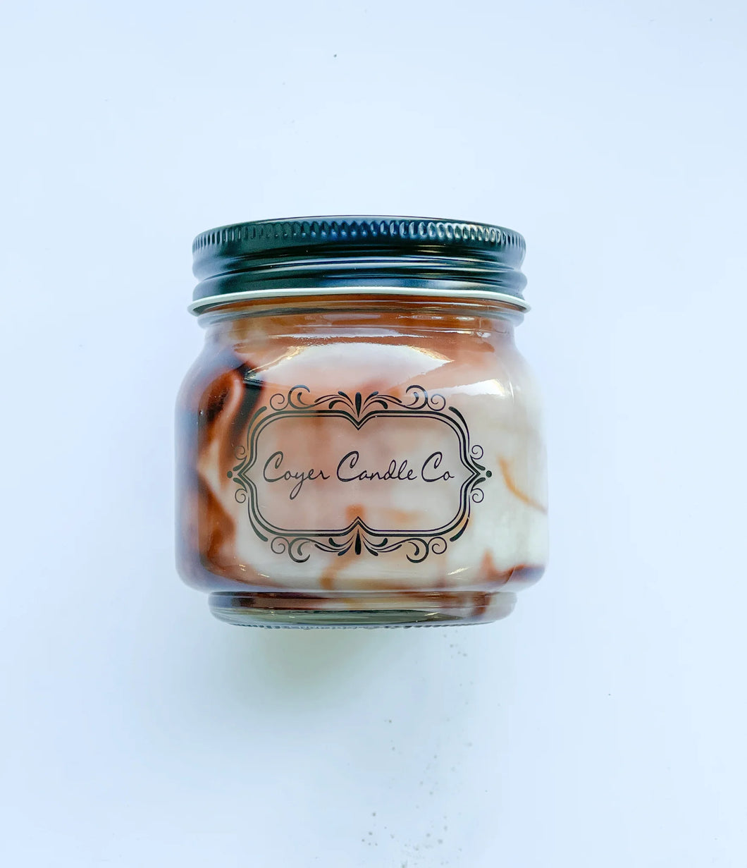 Gingerbread House 8oz Mason Jar Candle
