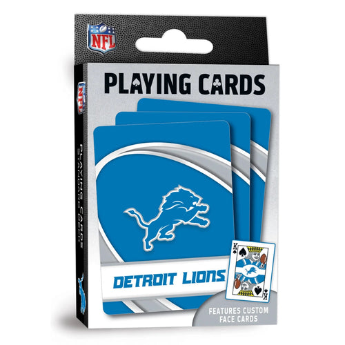 Detroit Lions Playing Cards - 54 Card Deck
