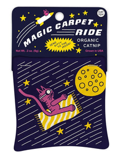 Magic Carpet Ride Catnip Cat Toy. Send Kitty to The Moon!