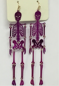 Hanging Skeleton Earrings