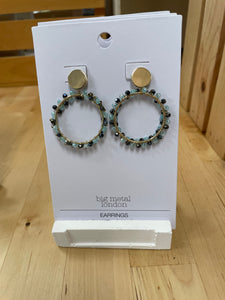 Sylvia Beaded Statement Earrings