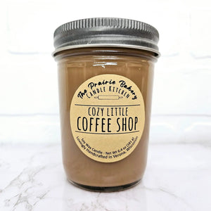 Cozy Little Coffee Shop | Maple Latte Scented Soy Wax Candle
