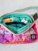 Natural Life Everyday Puffy Fanny Pack Pink Watercolor