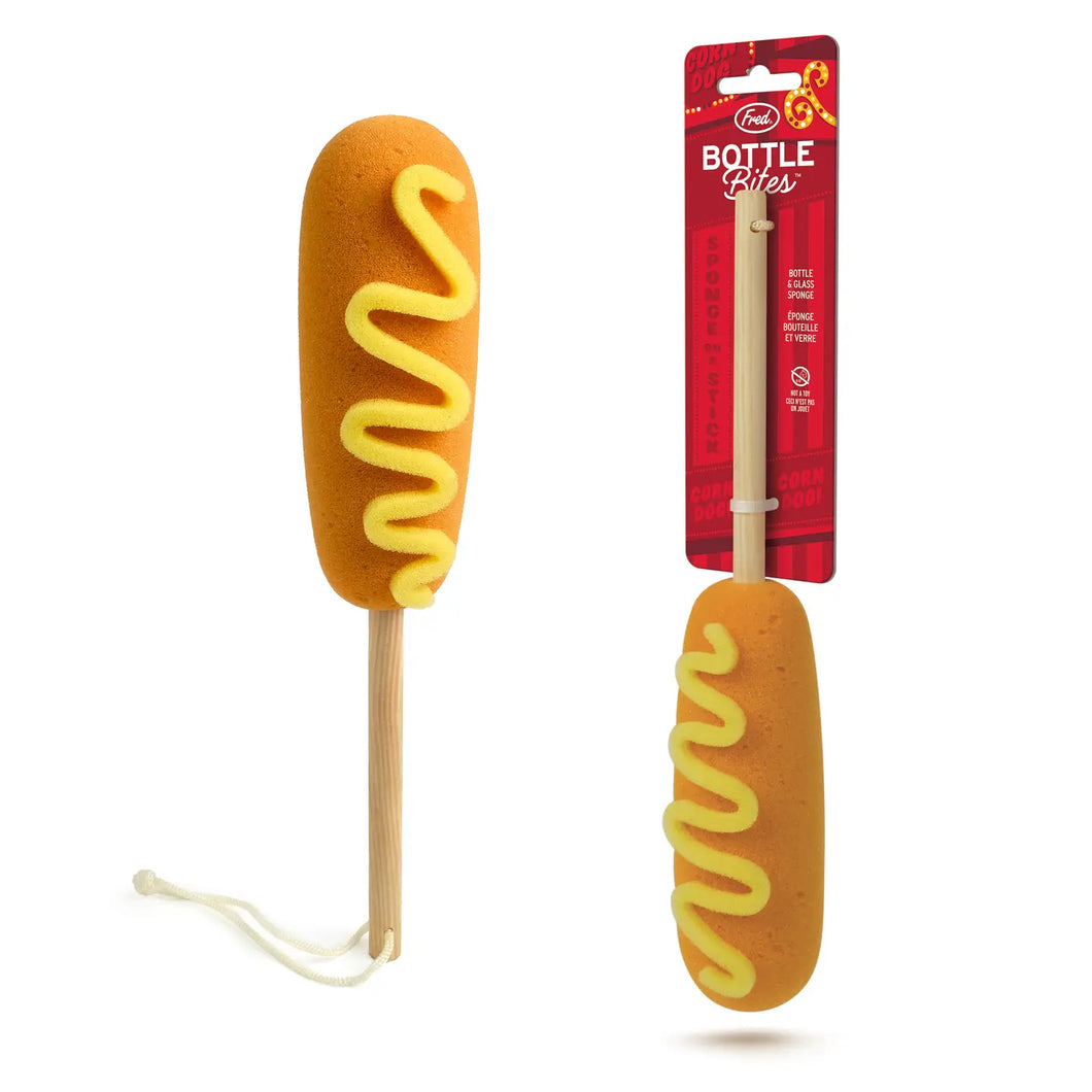 Corn Dog Bottle Sponge Brush