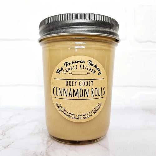 Ooey Gooey Cinnamon Rolls | Dessert Scented Soy Wax Candle