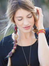 Boho Bands Hair Ties Set Of 3 - Cream Floral