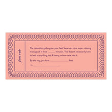 Fill in the Love Love Vouchers