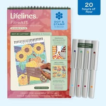 Pumpkins & Pastures Lifelines FlowArt Dot By Letter