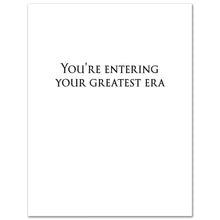 Taylor Greatest Era Birthday Card