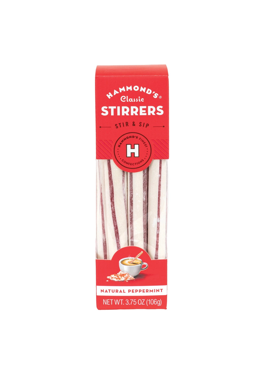 All-Natural Peppermint Cocoa Stirrers