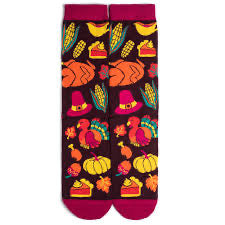 Gobble Till You Wobble Socks
