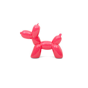 Magenta Balloon Animal Candle