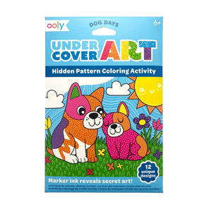 Undercover Art Hidden Patterns Coloring Activity
