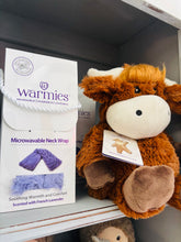 Curly Purple Warmies Neck Wrap V2