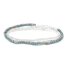 Delicate Stone Blue Howlite-Stone of Harmony