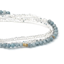 Delicate Stone Blue Howlite-Stone of Harmony