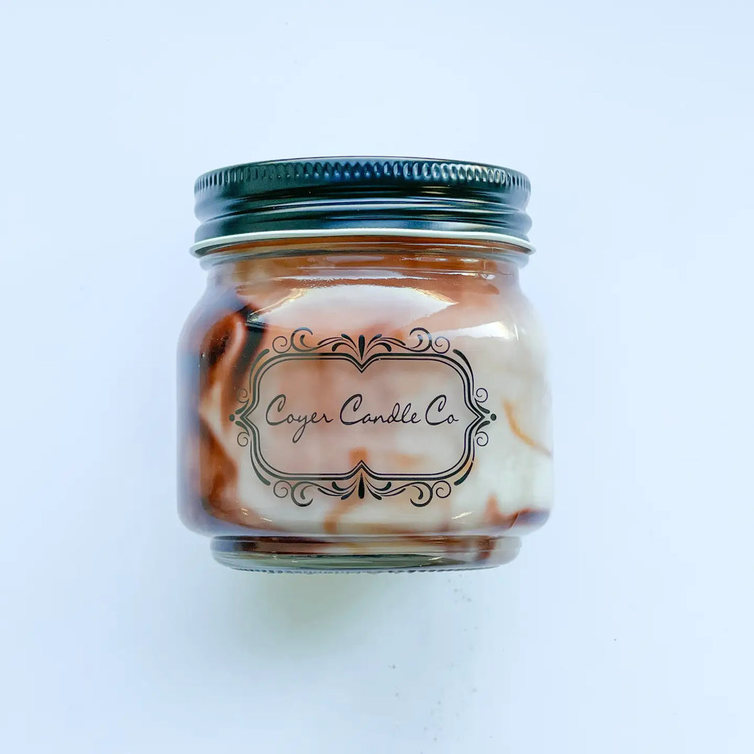 Freshly Brewed Coffee 8oz Mason Jar Candle