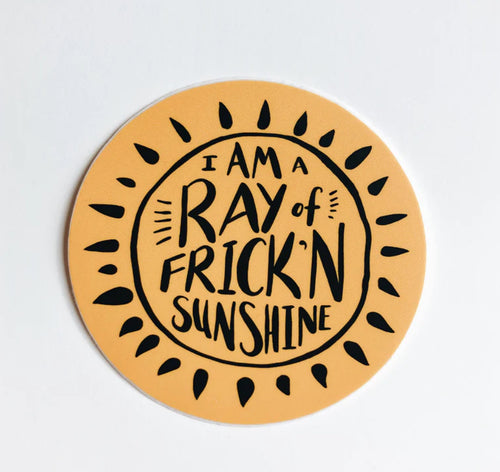 Frick’n Sunshine - Mini Sticker
